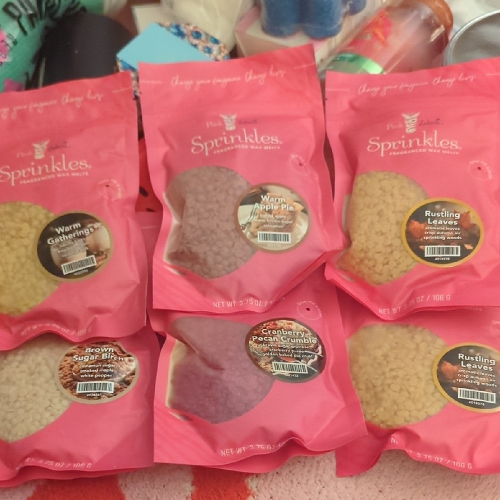 Pink Zebra Sprinkles Wax Melts Collection brand New Unopened